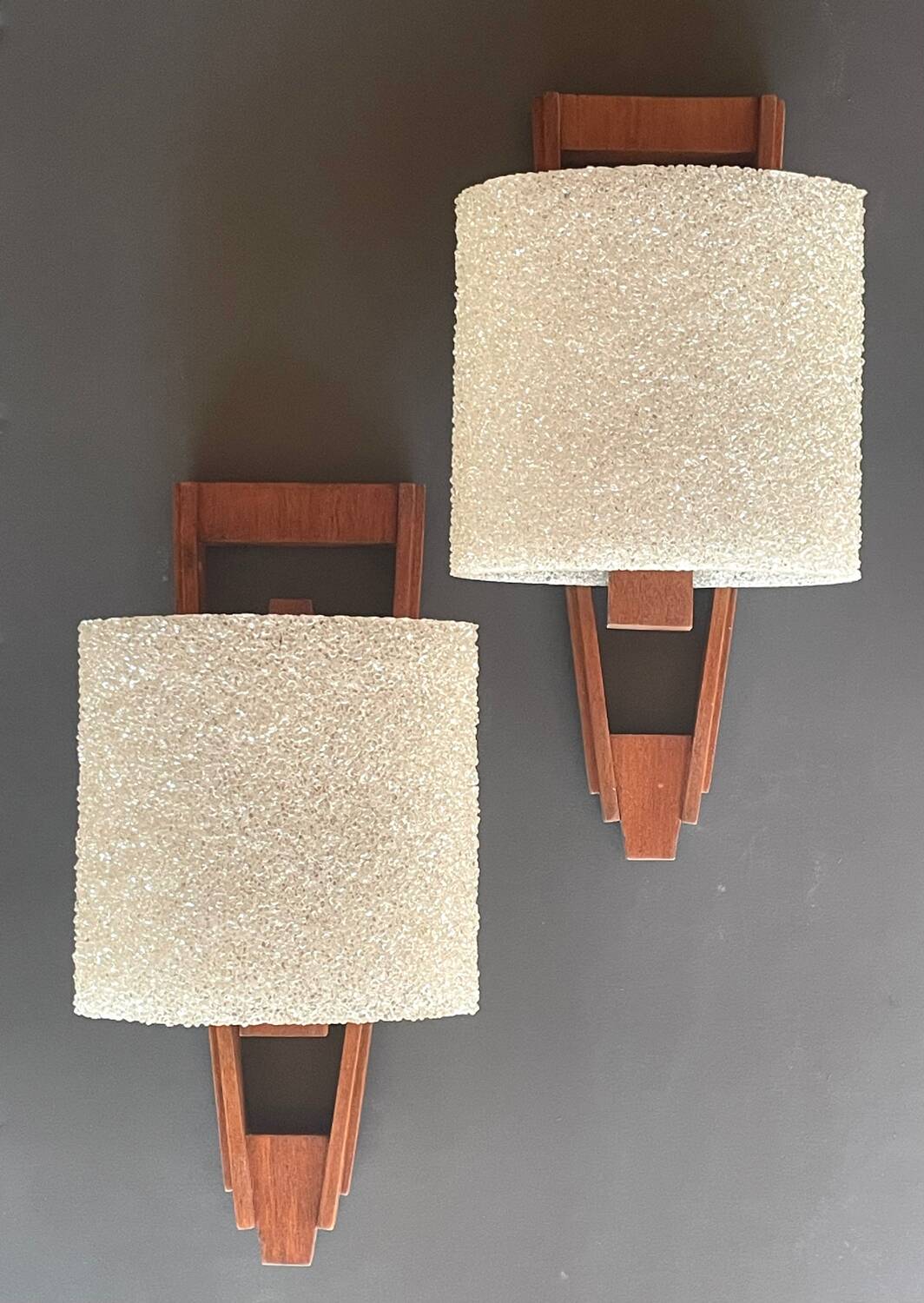 Pair of vintage wall lights