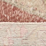 Vintage Red & Cream Oriental Turkish Rug, 110x199Cm