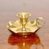 Swedish brass candleholder