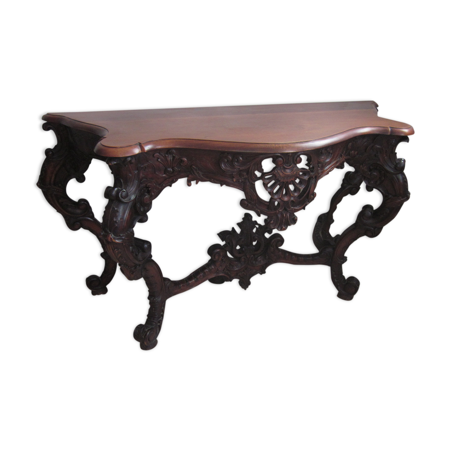 Rockery style console