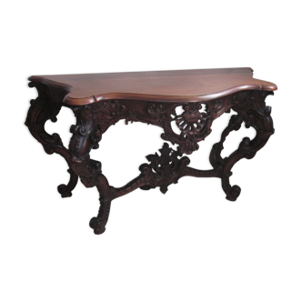 Rockery style console