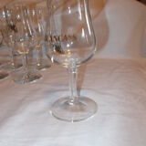 Lot of 10 glasses blancass