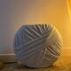 Round draped vase by Vincent Cadeaux