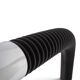 Lampadaire chrome avec col de cygne flexible, 1970