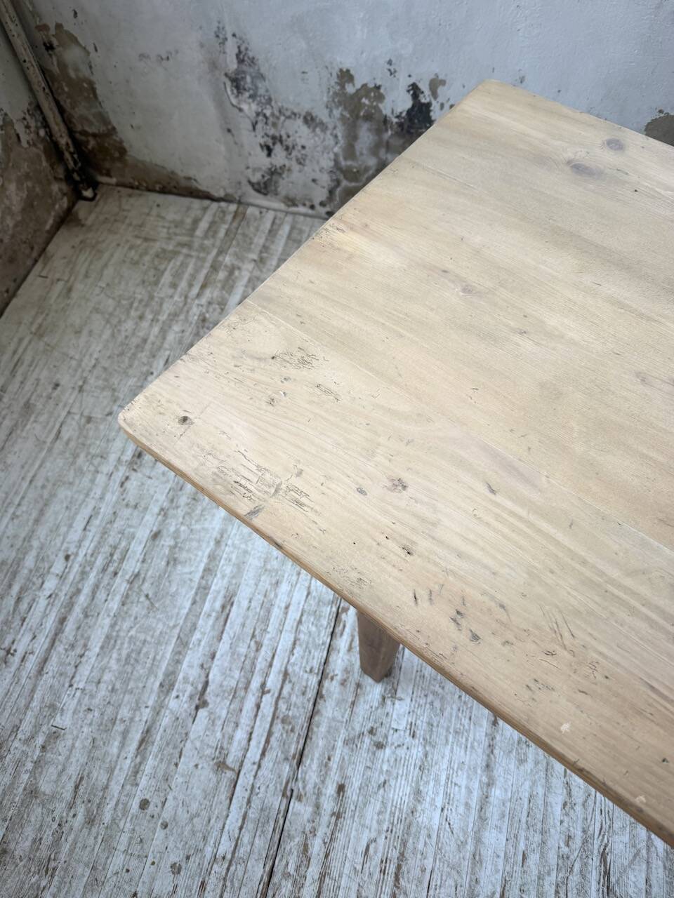 Pine and oak farmhouse table 2m