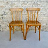 Pair of bistro chairs Luterma, 50s