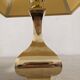 Solid brass lamp Aran model design Ciangiacomo, Italy circa 1970