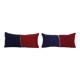Set of 2 vintage kilim cushion covers 51x25 cm