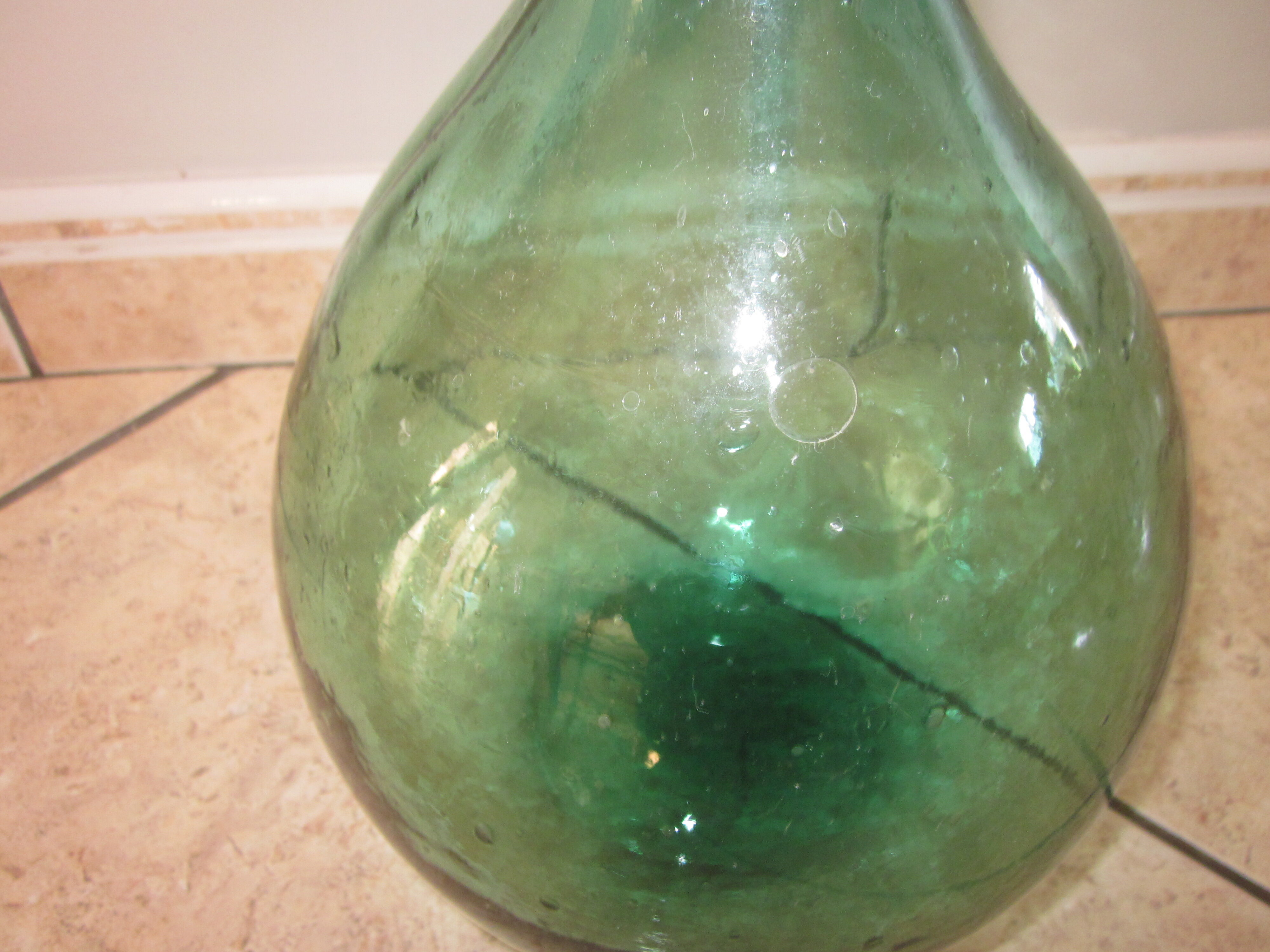 Old demijohn