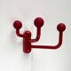 Postmodern Italian folding coat rack by Patrizia Angeloni for Confalonieri, 1980s.