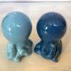 Salt and marine zoomorphic pepper