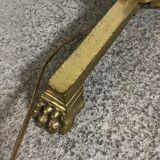 Brass floor lamp