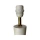60s Ceramic/Brass Table Light From LYSKILDE Denmark | Vintage LYSKILDE Designer Table Lamp