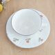 Service 4 cups and saucers Digoin Sarreguemines