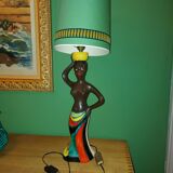 60'S ceramic vintage lamp