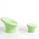 MUSHROOM ARMCHAIR AND FOOTREST F560 PIERRE PAULIN ARTIFORT PUBLISHER 1959 1ST EDITION