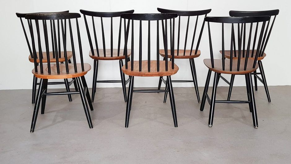 Set of 7 chairs back to bars Pastoe, Nesto et Tapiovaara