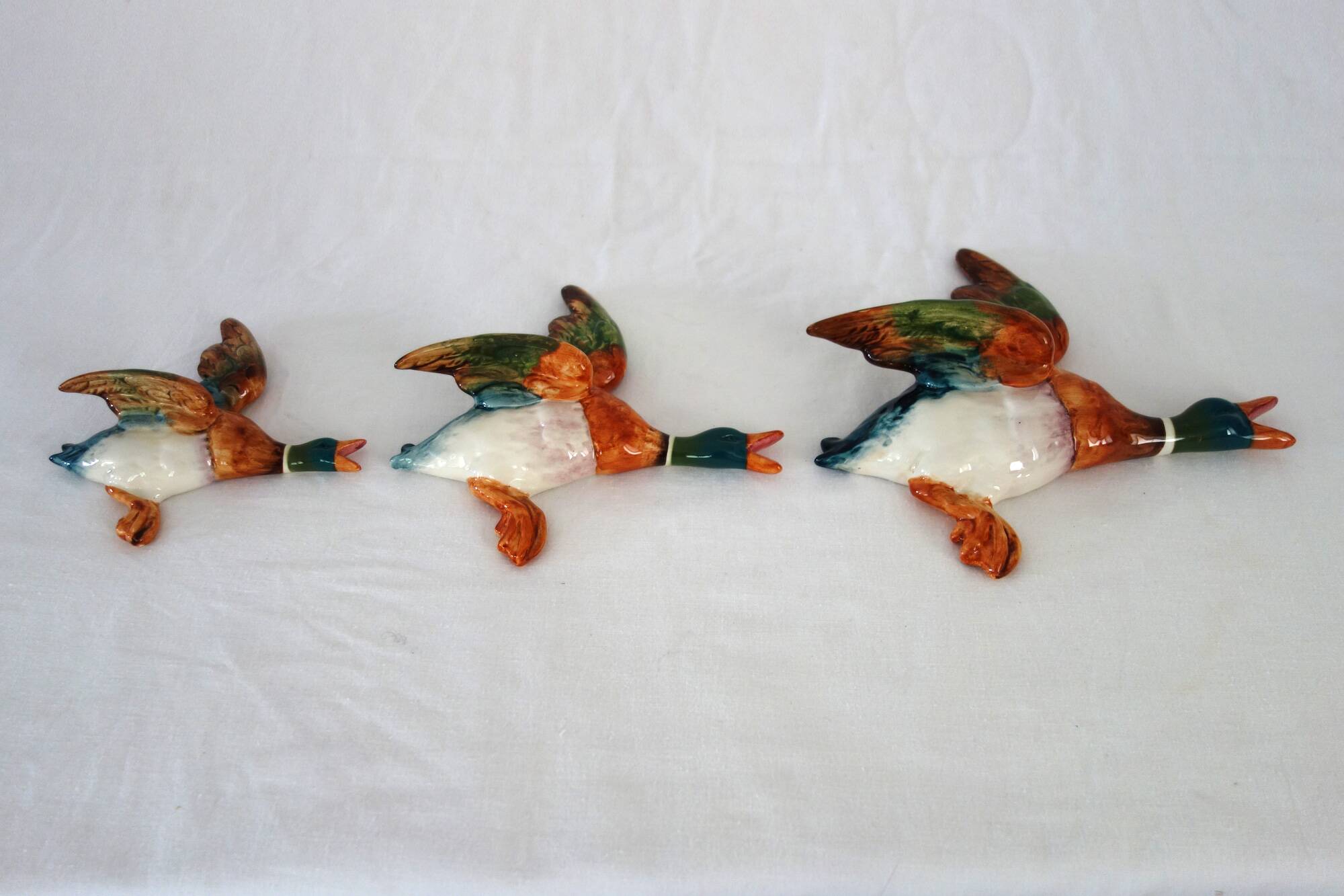 Ensemble de 3 canards en céramique de Beswick, Angleterre