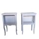 Pair of antique bedside tables
