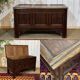 19th-century English oak chest