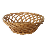 Panière en osier, panier corbeille à pain ou à fruits 23 cm