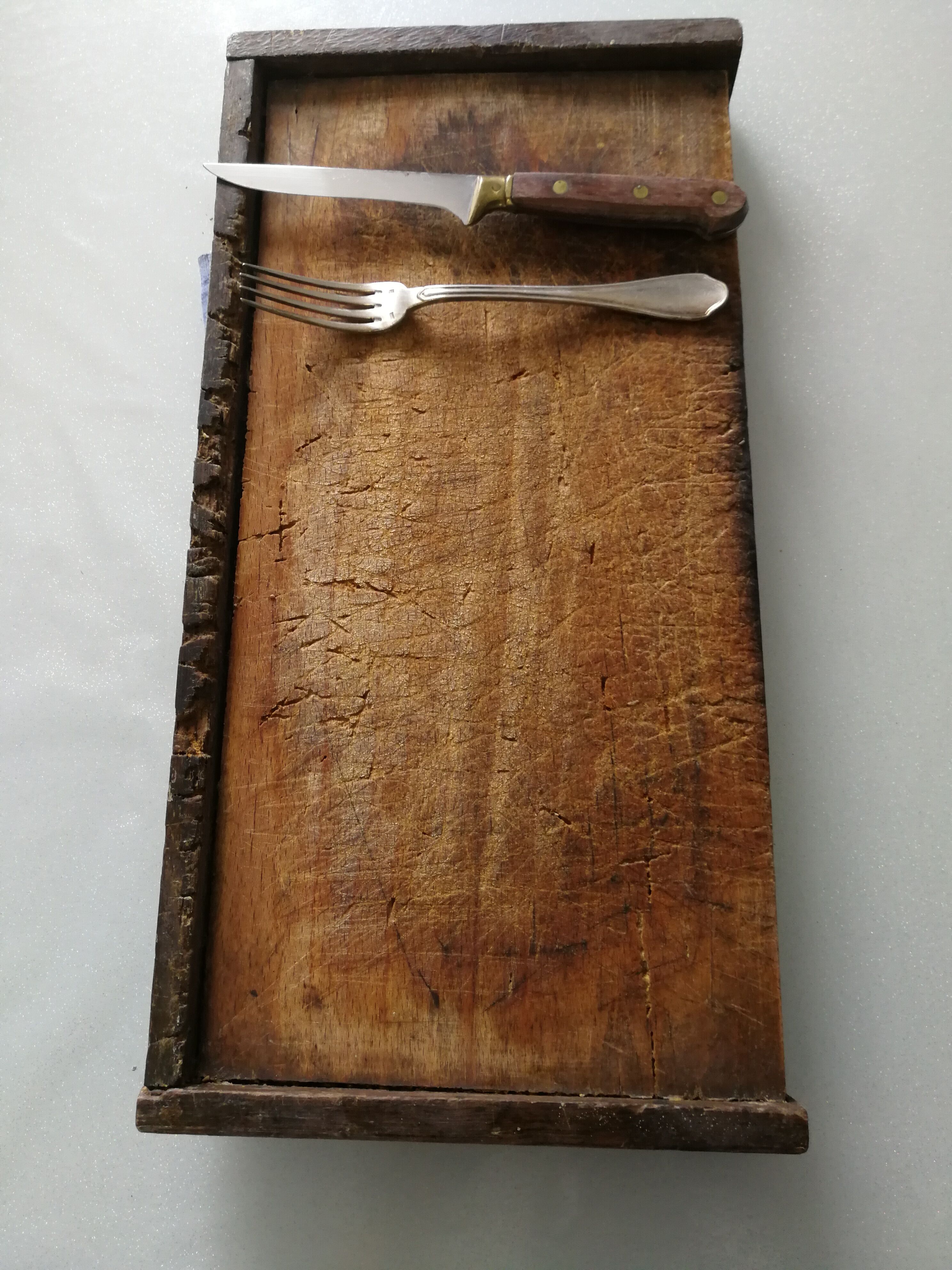 Vintage wooden cutting board
