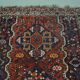 Antique Persian Shiraz carpet, 1900s, 225x162 cm