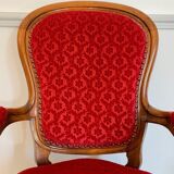 Louis XV Style Cabriolet armchair, circa 1850