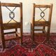 Duo of chairs brutalist style