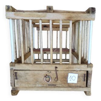 Cage oiseaux en bois et fer n° 10