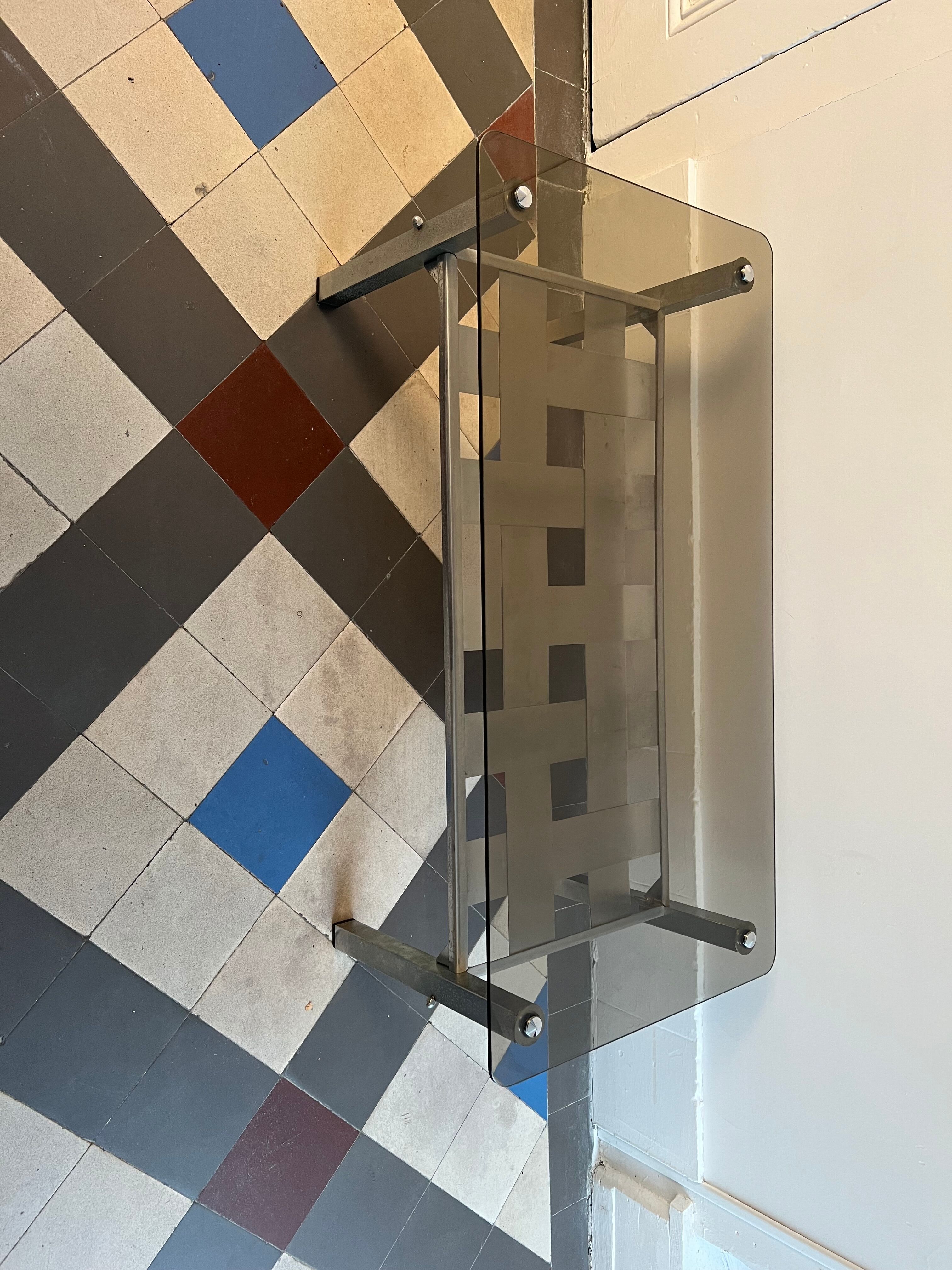 Vintage coffee table design 1970.