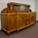 Large two-body oak sideboard 1920-1939
