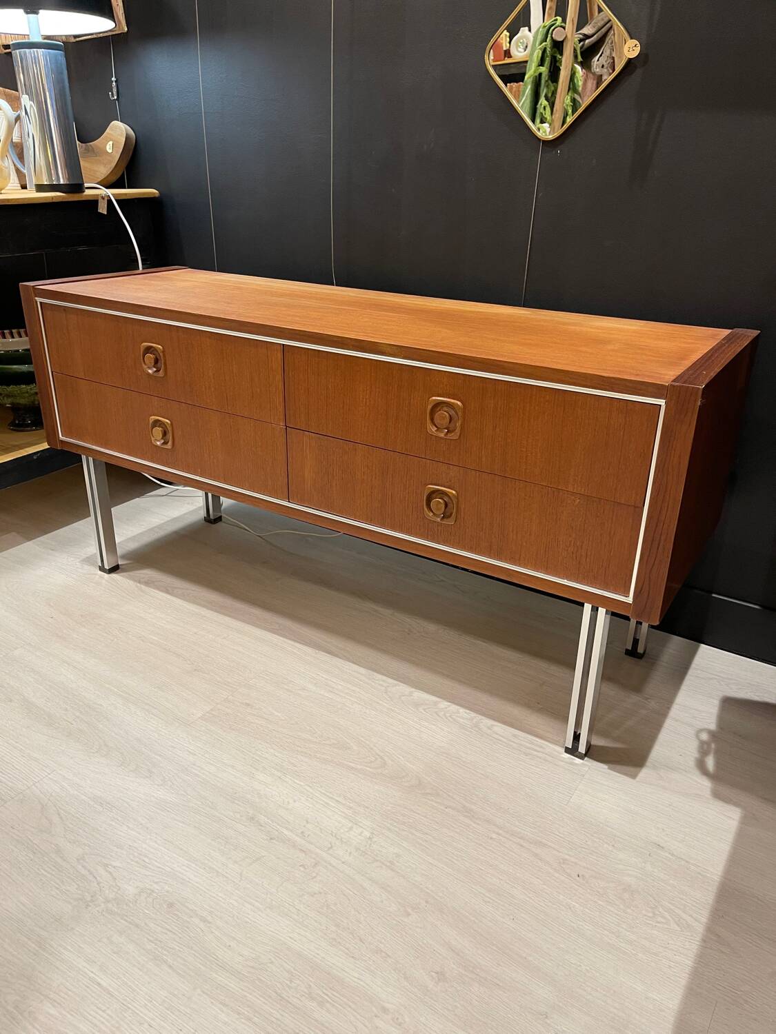 Small teak sideboard 1970