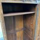 Single door oak wardrobe in Louis XV style – Vintage wardrobe