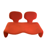 SOFA "DJINN" BY OLIVIER MOURGUE EDITION AIRBORNE - ORANGE-RED