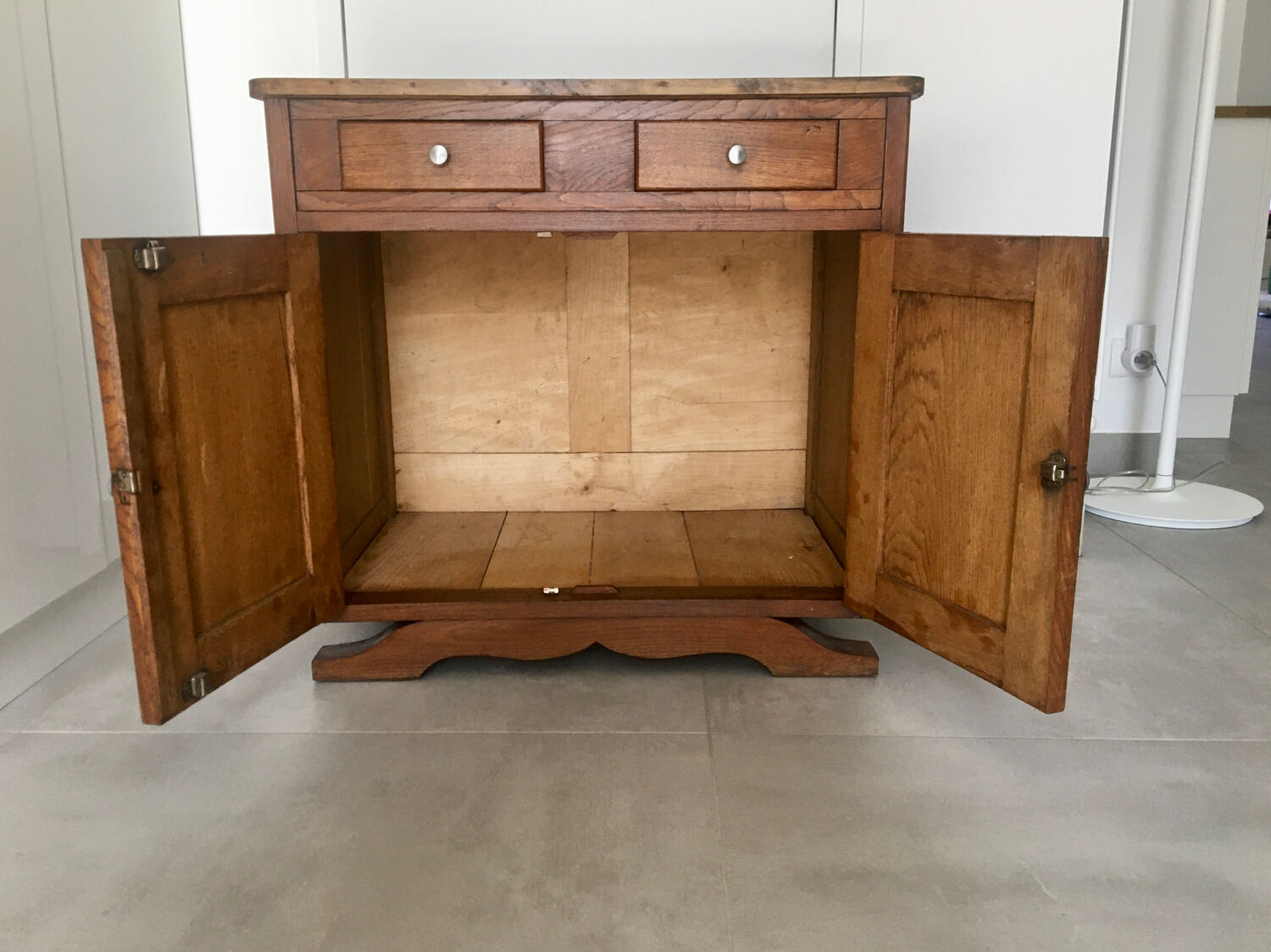 Small buffet in old oak from the 40s/50s
