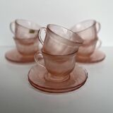 Rosaline coffee service, Arcoroc