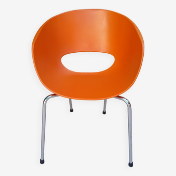 Fauteuil chaise de conférèrent design orange