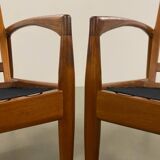 2x Scandinavian Design Easy Chair „Paper Knife“ by Kai Kristiansen