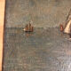 Marine oil on panel