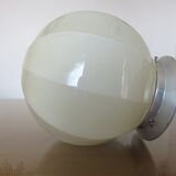 Art deco ceiling light, cream glass 30 40s