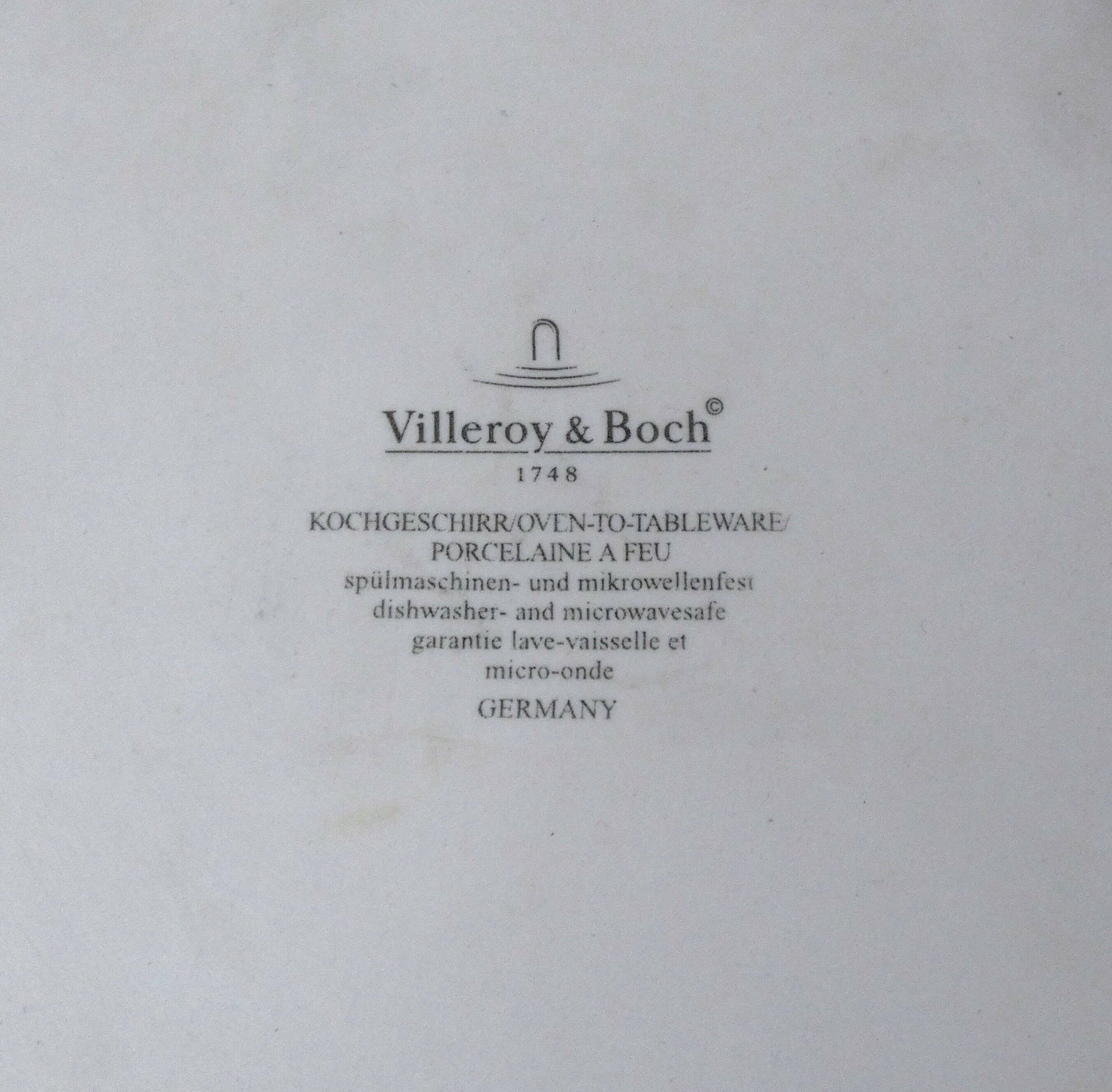 Villeroy & Boch Cellini white fire porcelain baking dish