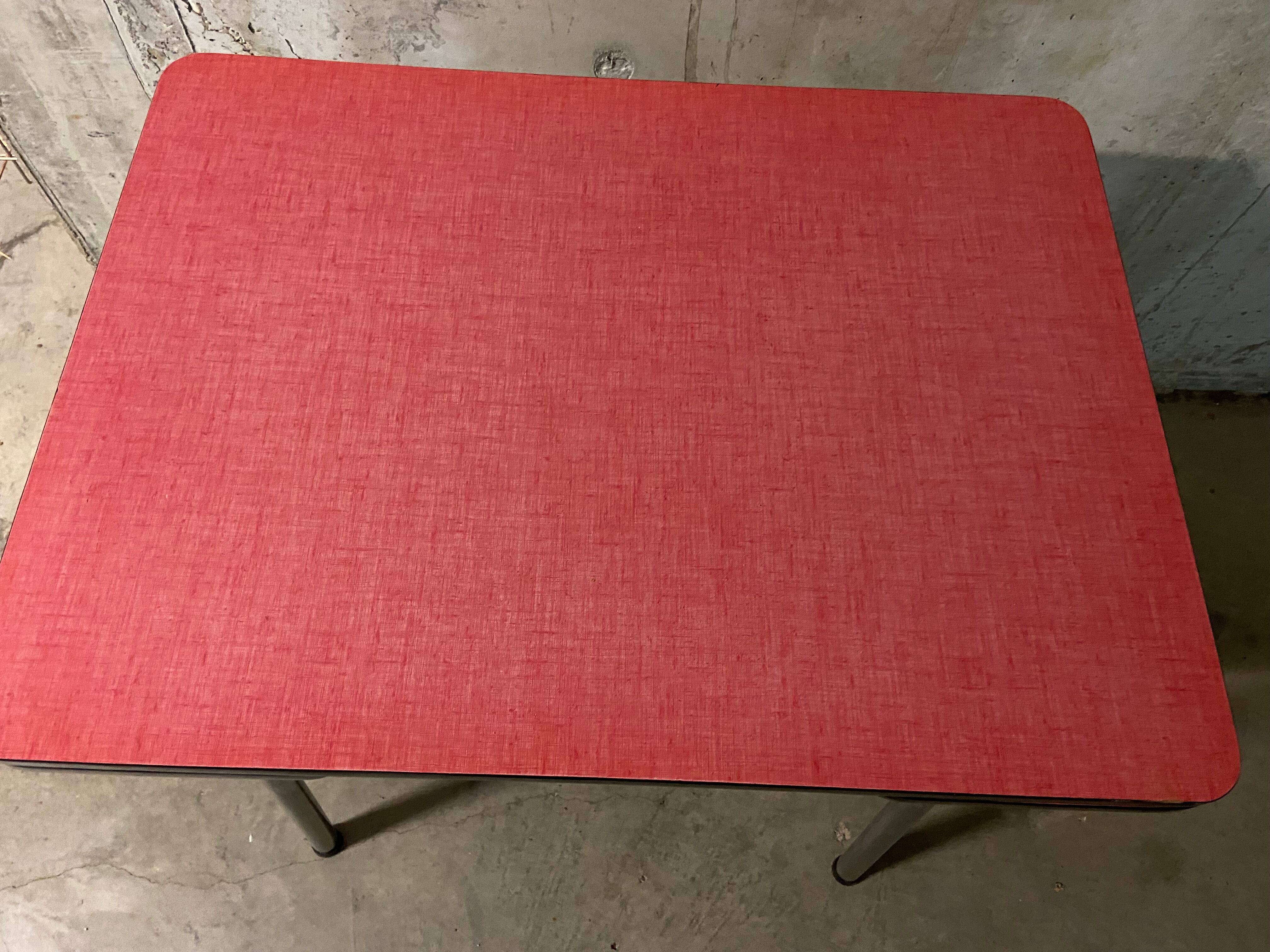 Table in formica 50s
