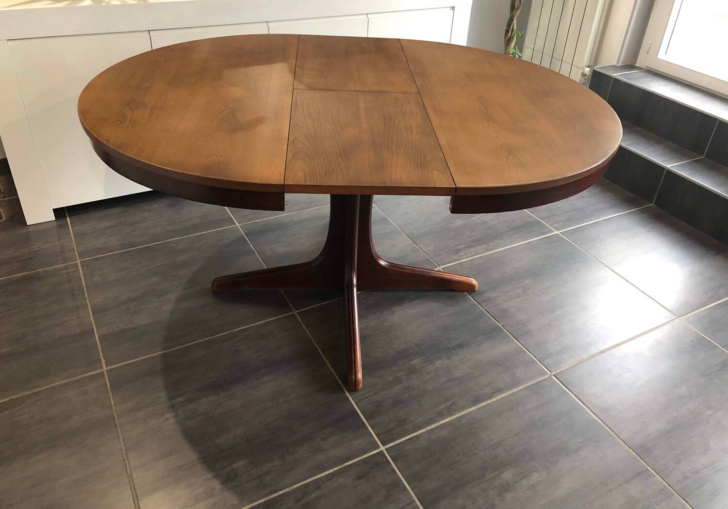 Baumann vintage extendable table 1970s