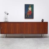 Large Zebrano sideboard by Alfred Hendrickx for Belform, 1960s