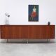 Enfilade Zebrano par Alfred Hendrickx pour Belform, années 1960