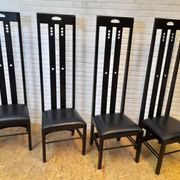 Set of 4 Ingram chairs by Charles Rennie Mackintosh