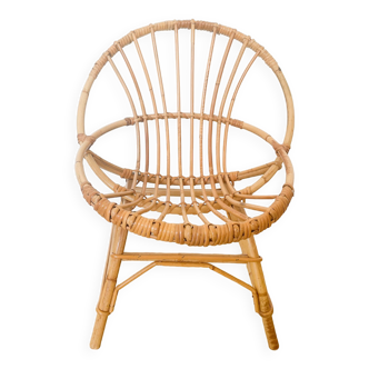 Rattan children's chair