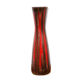 Large West Germany ceramic vase 525-50, decorative vase, floor vase, 70's