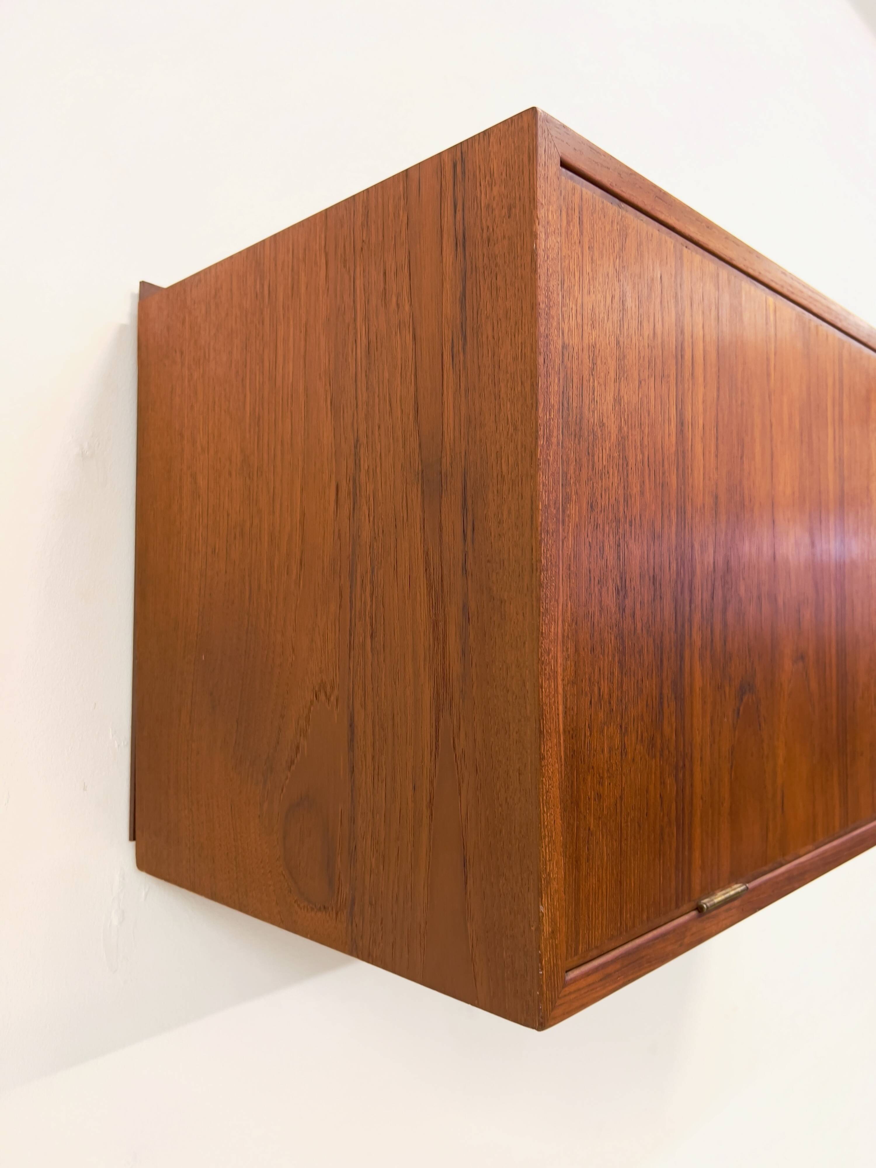Teak Bar Cabinet By Kai Kristiansen For Feldballes, 1960s